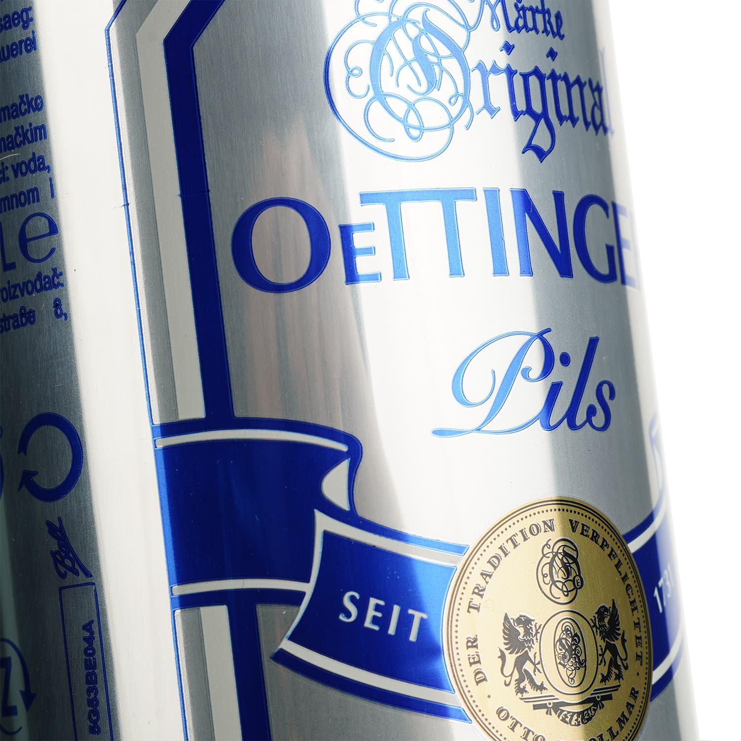 Пиво Oettinger Pils світле 4.7% 0.5 л з/б (910701)