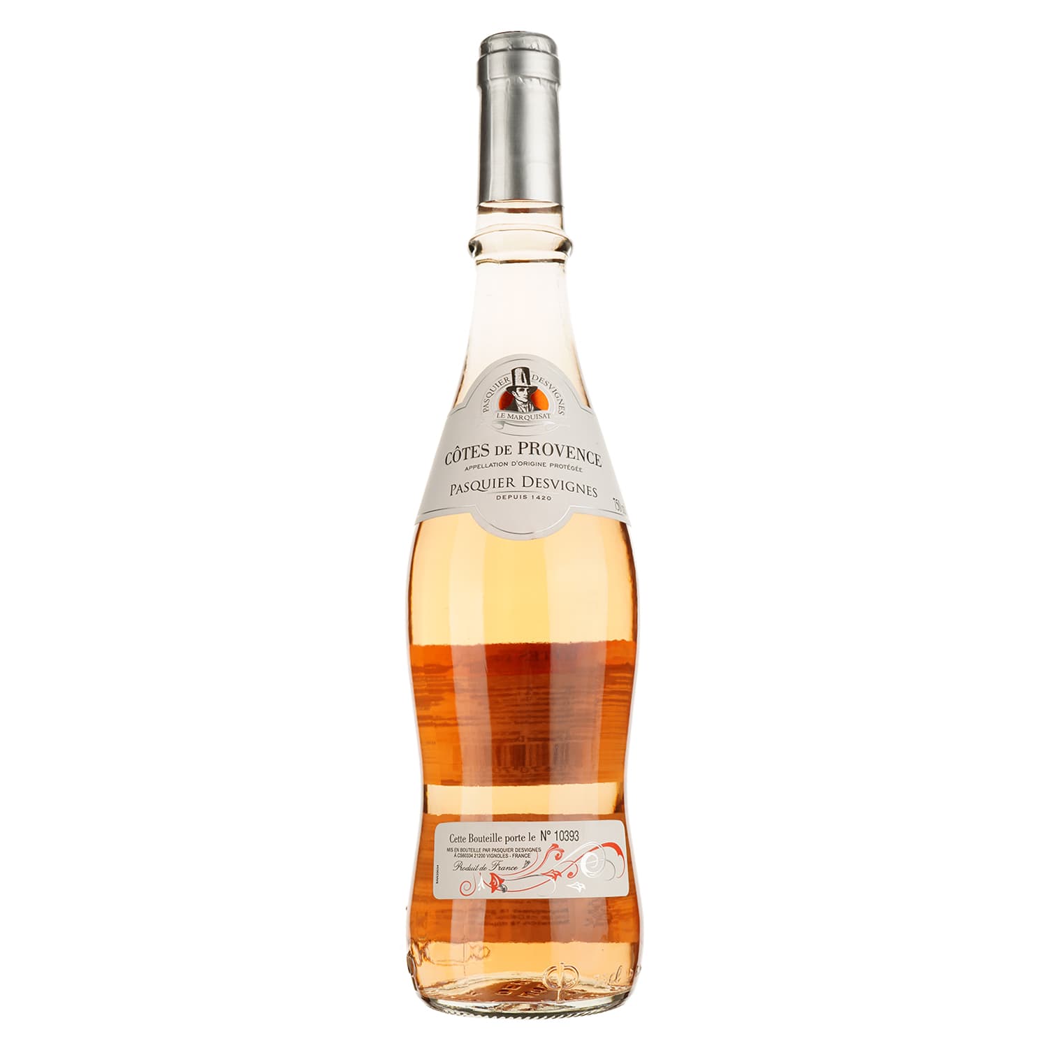 Вино Pasquier Desvignes Cotes de Provence Rose, рожеве, сухе, 12,5%, 0,75 л
