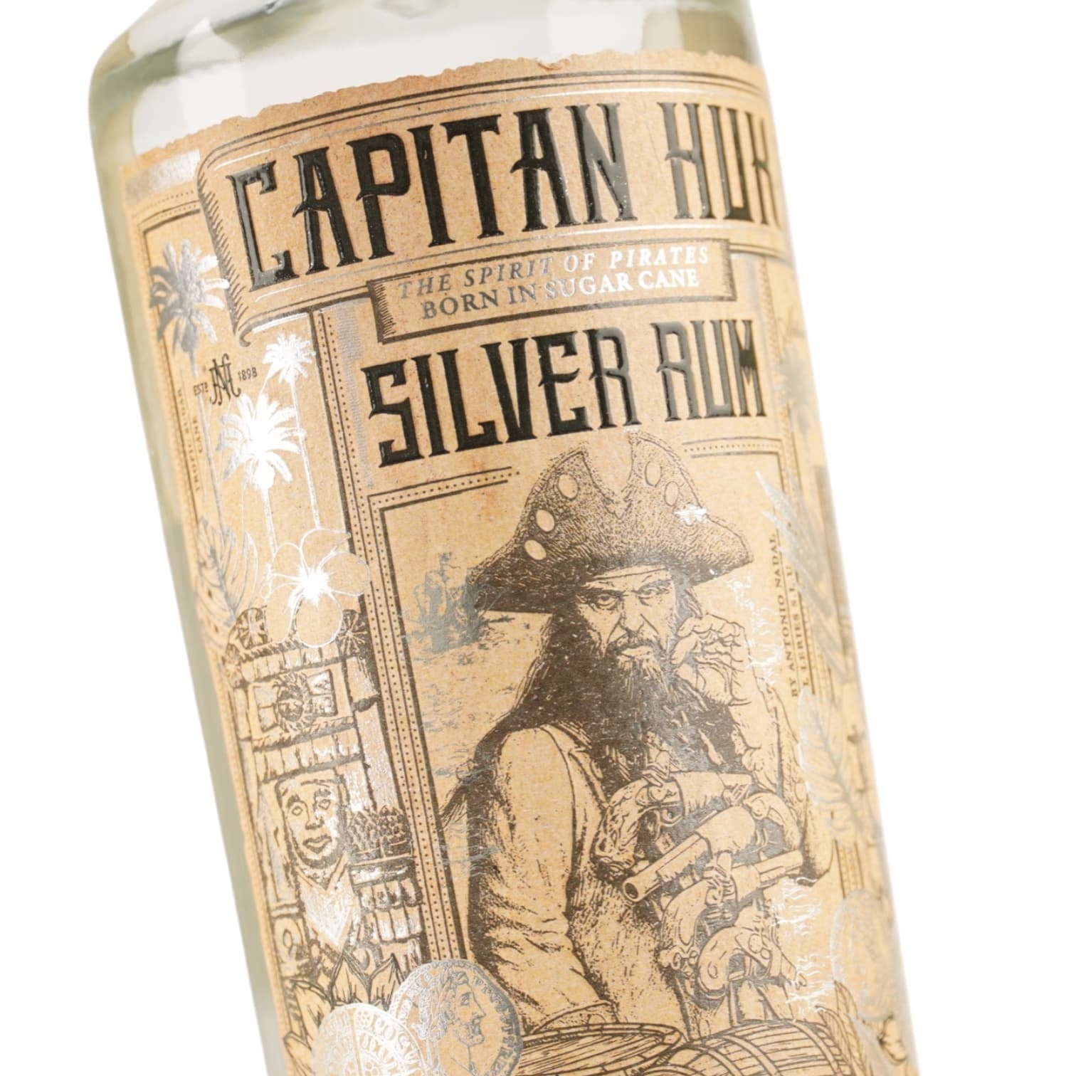 Ром Capitan Huk Silver 37.5% 1 л
