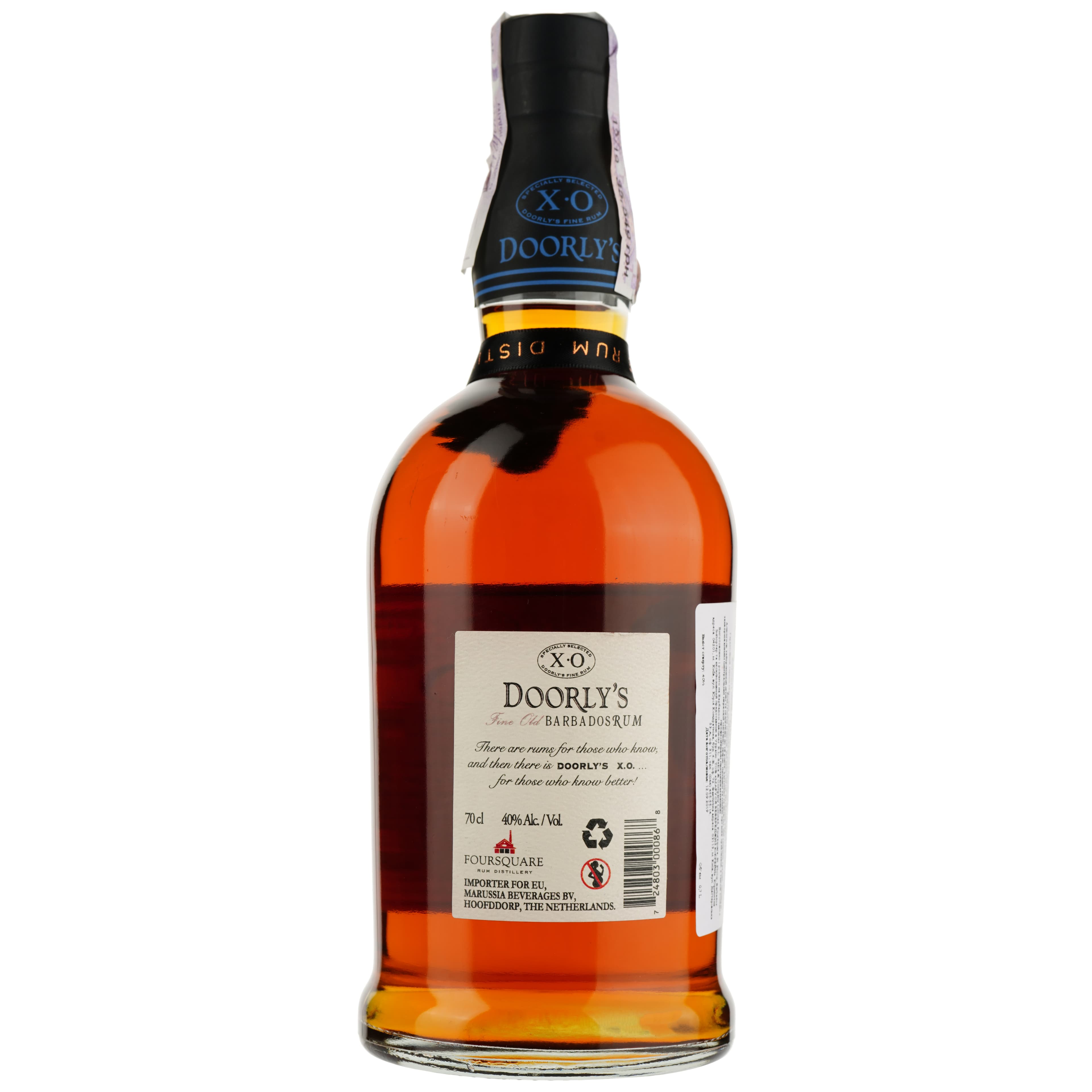 Ром Doorly’s XO Gold, 40%, 0,7 л