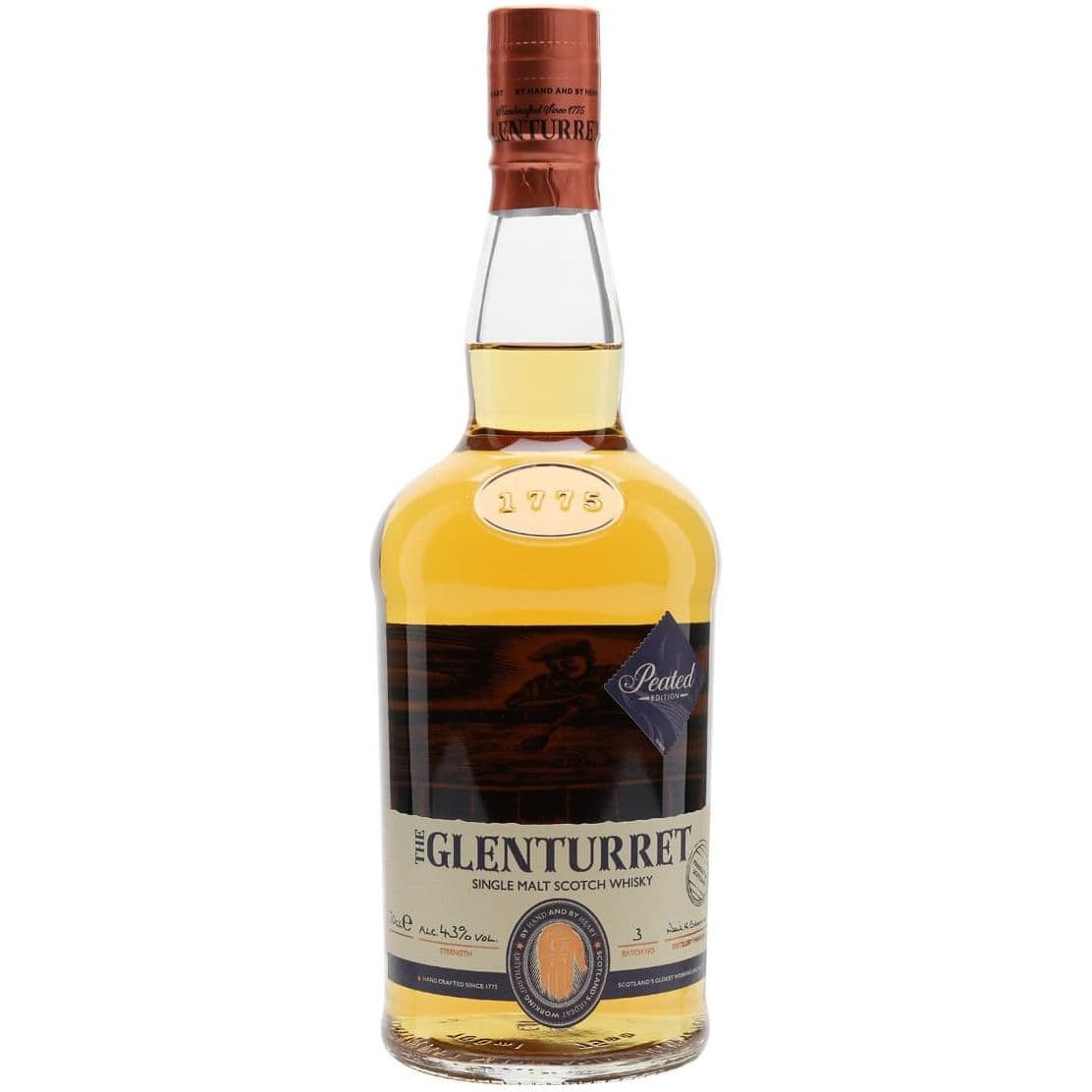 Віскі The Glenturret Peated Edition Single Malt 43% 0.7 л
