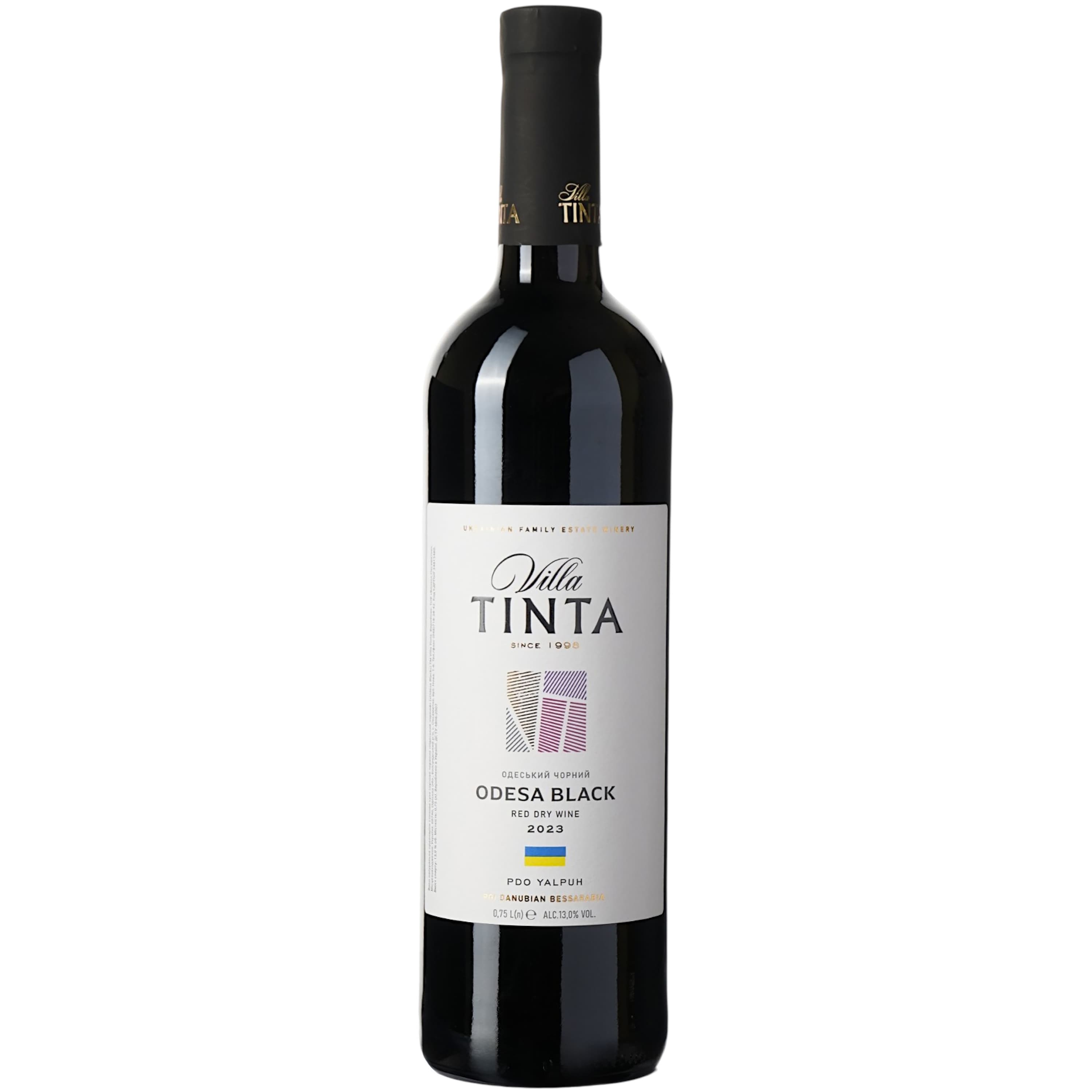 Вино Villa Tinta Odessa Black, червоне, сухе, 13%, 0,75 л (8000018914818)