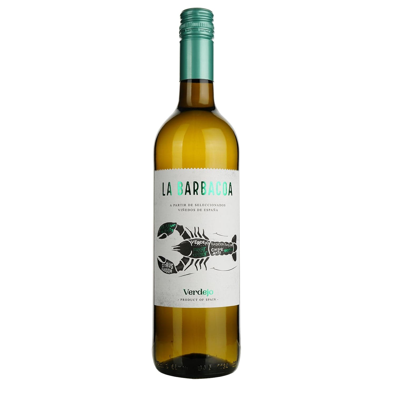 Вино La Barbacoa Verdejo біле сухе 12% (2 шт. х 0.75 л)