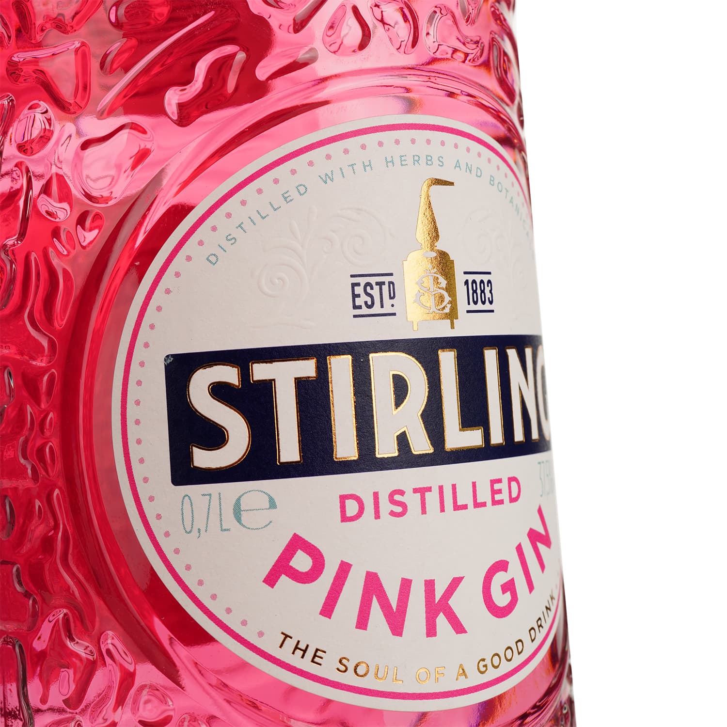 Джин Stirling Pink Gin 37.5% 0.7 л