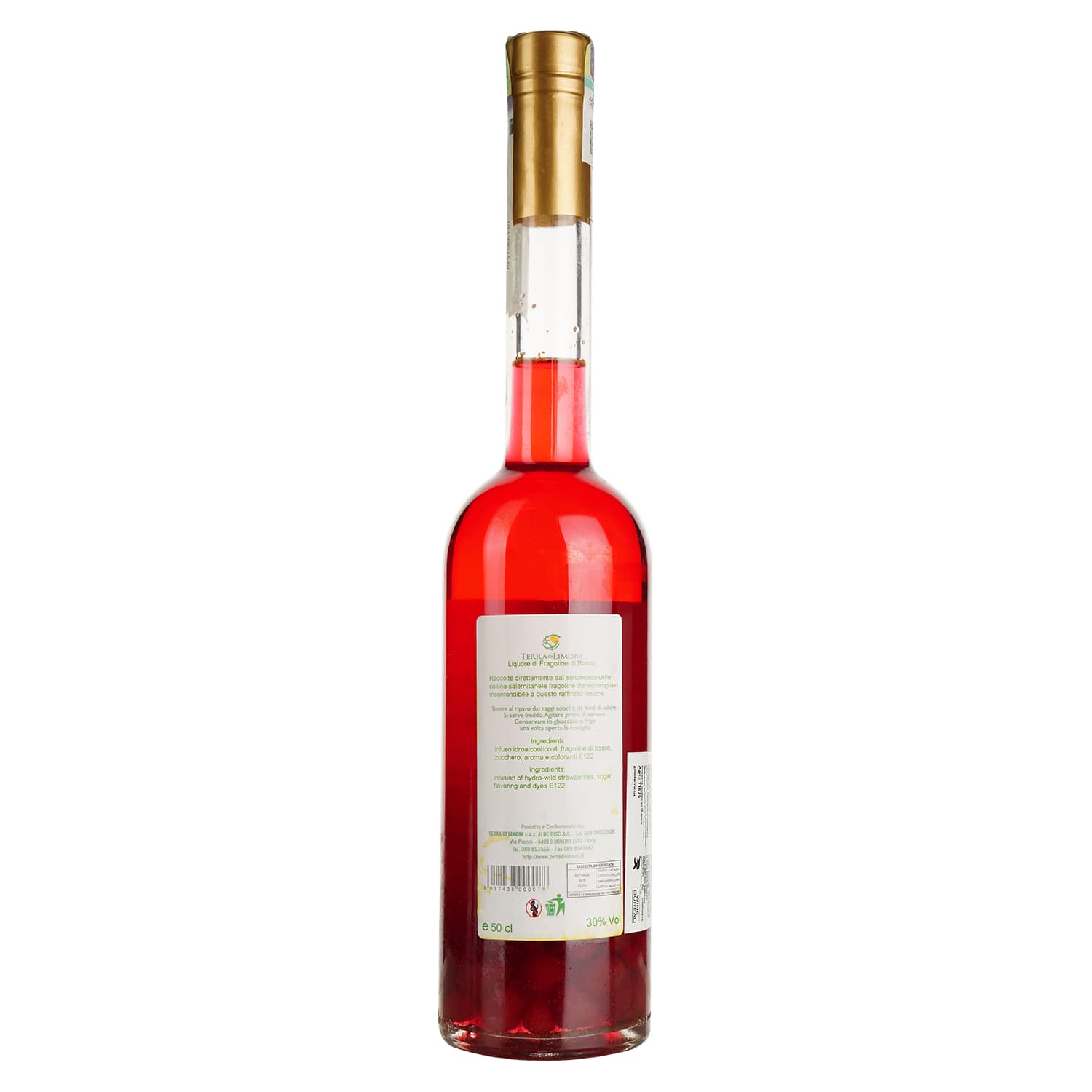 ЛІкер Terra di Limoni Liquore di Fragoline di Bosco 30% 0.5 л