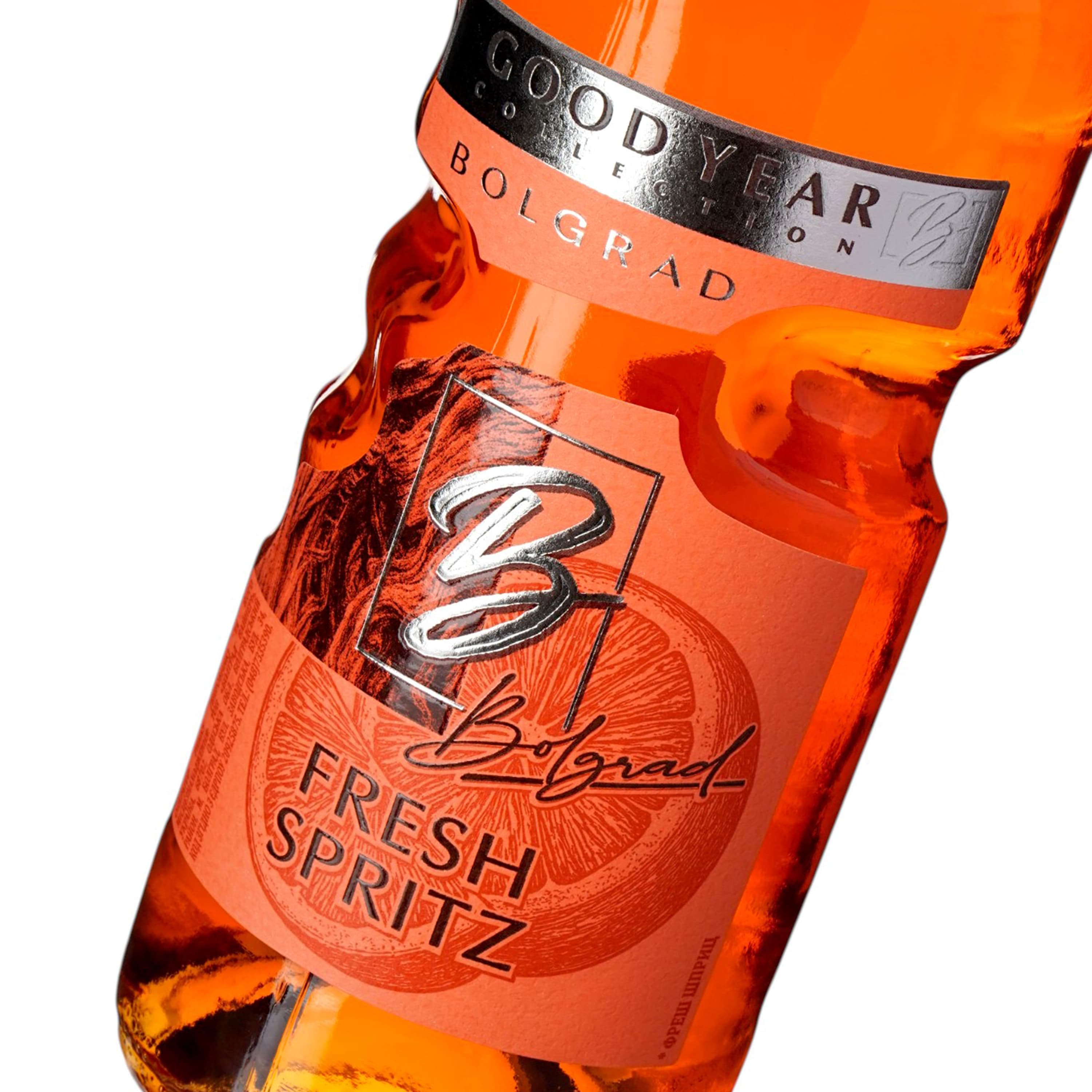 Винний напій Bolgrad Good Year напівсолодкий помаранчевий Fresh Sprits 10% 0.75 л