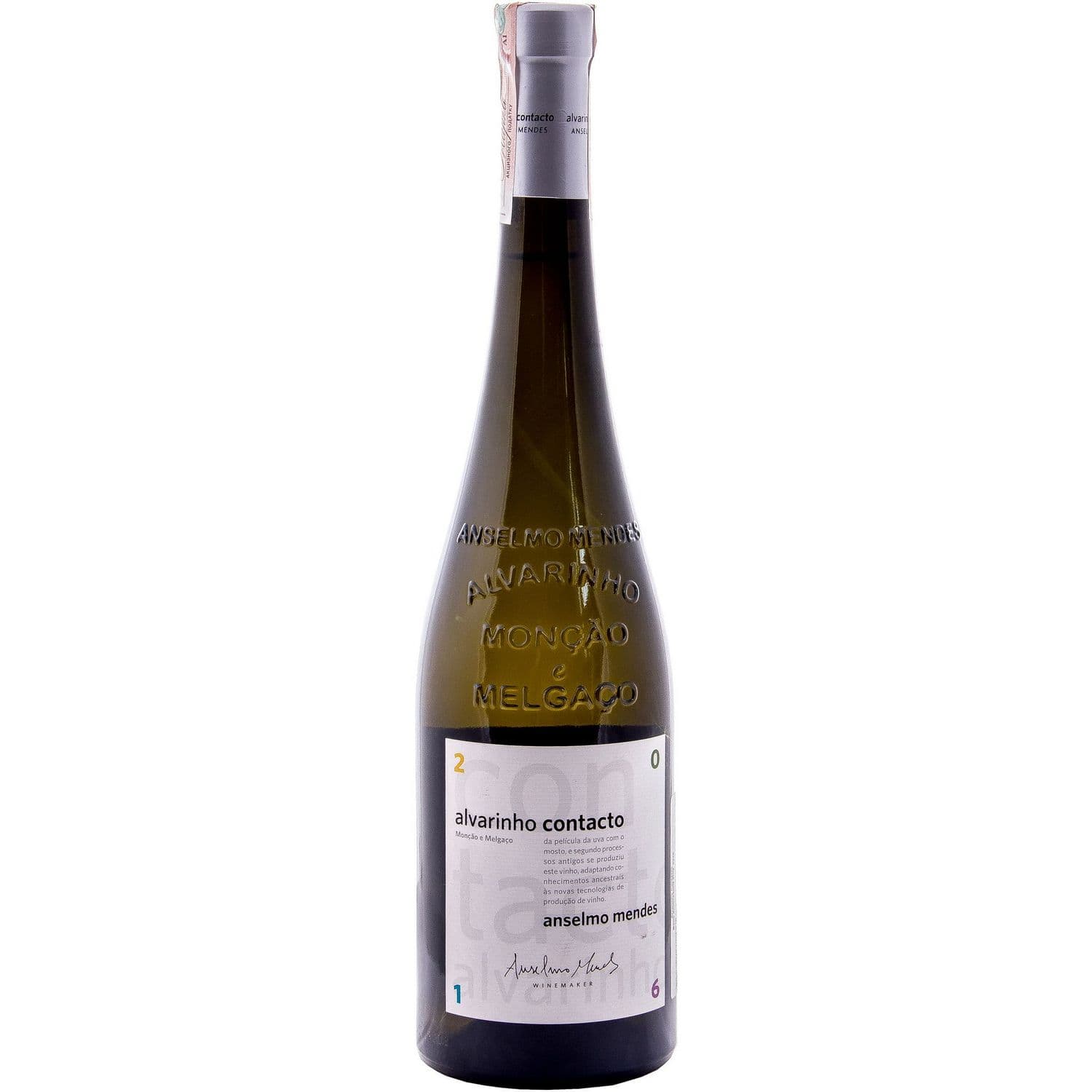 Вино Anselmo Mendes Alvarinho Contacto, біле, сухе, 0,75 л