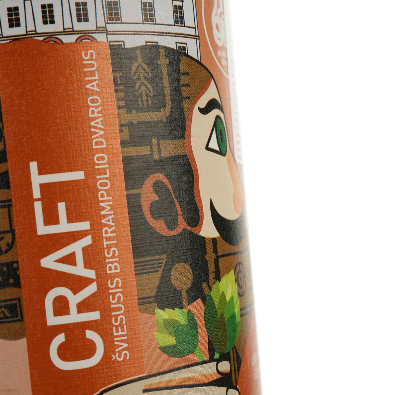 Пиво Bistrampolio Craft Dvaro Sviesusis світле 5% 1 л