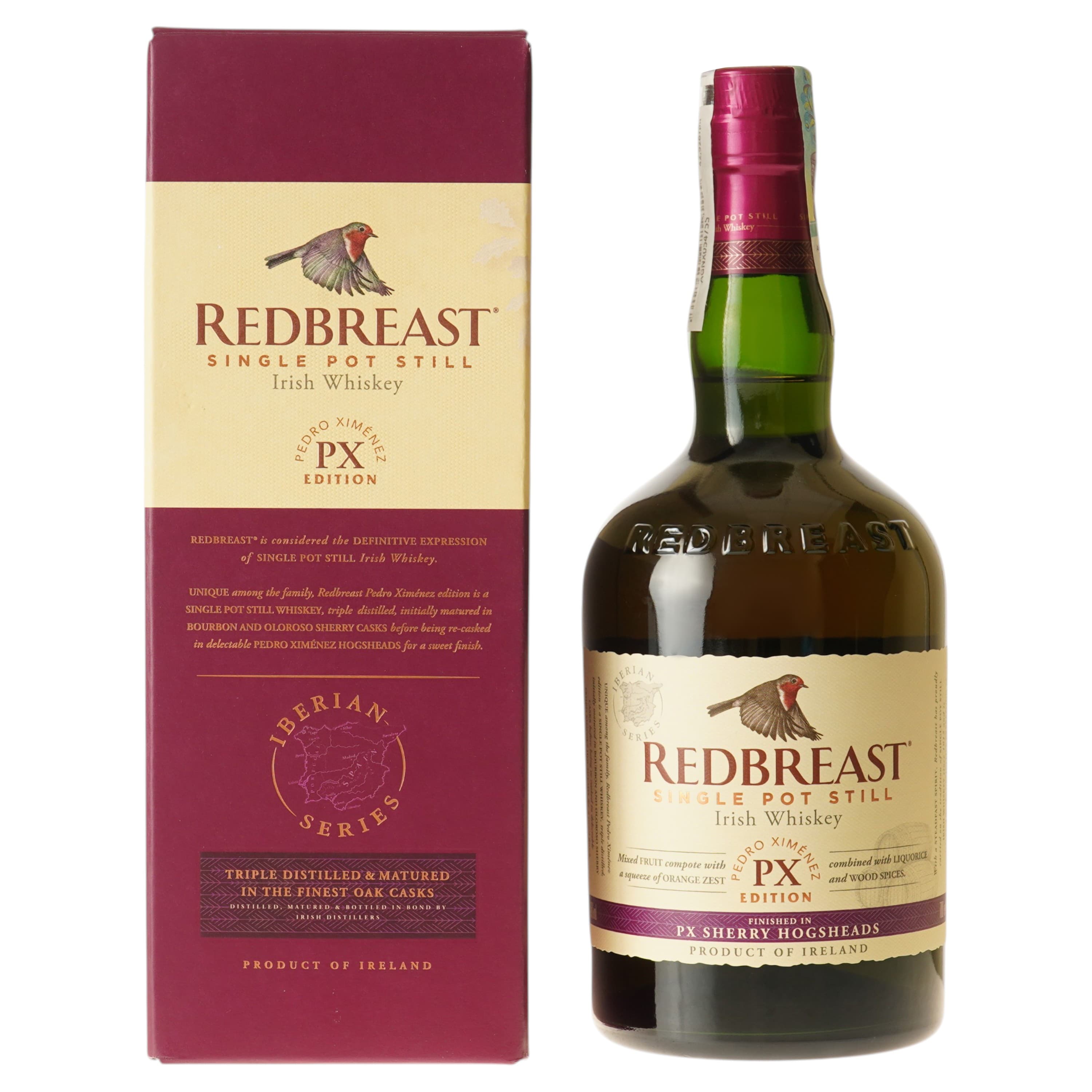 Віскі Redbreast Pedro Ximenez Edition Single Pot Still 46% 0.7 л