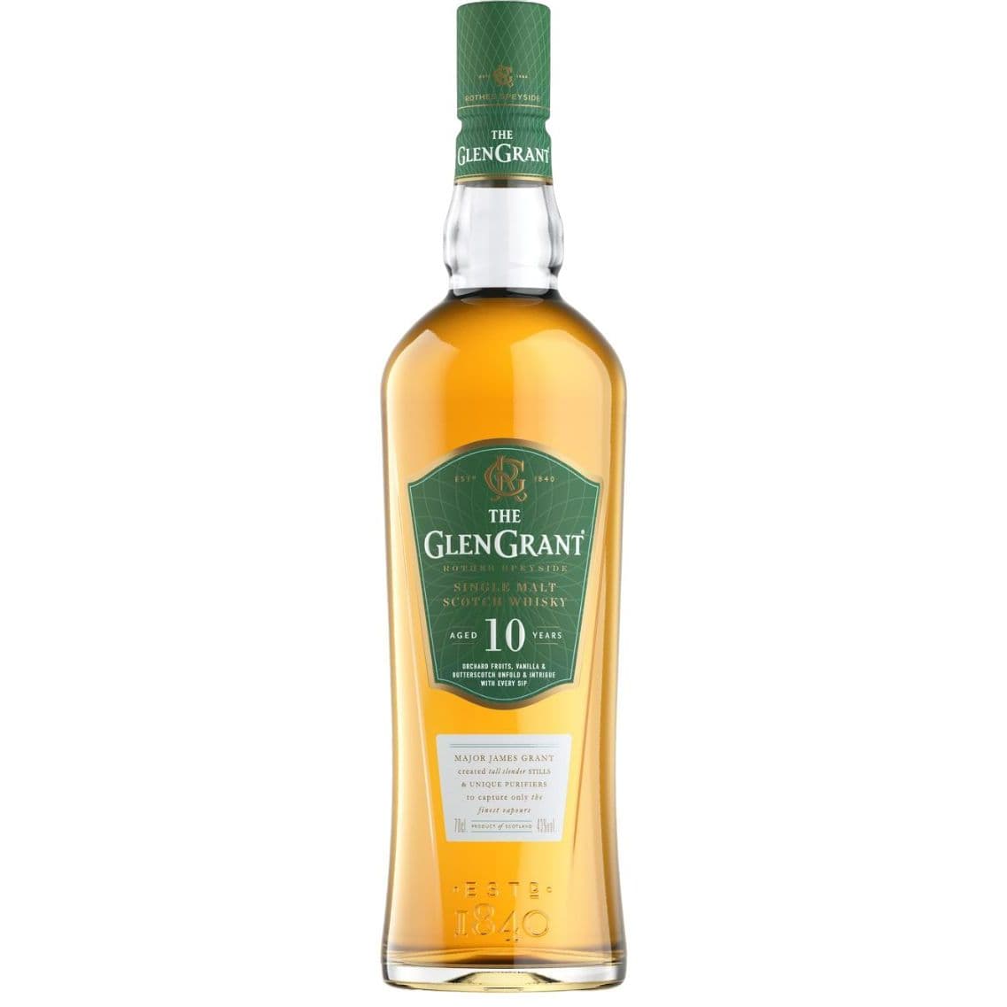 Віскі Glen Grant 10 років 40% 0.7 л, у подарунковому пакуванні