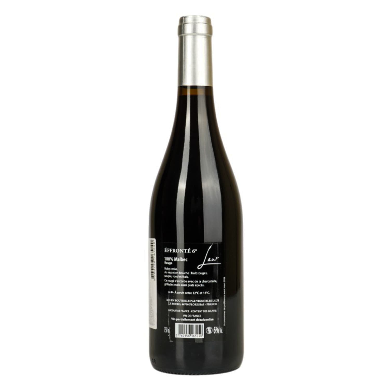 Вино Chateau Laur Effronte Vin de France червоне сухе 0.75 л
