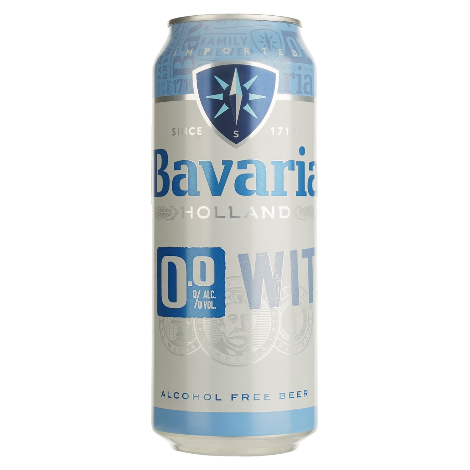 Пиво безалкогольне Bavaria WIT світле 0% 0.5 л з/б