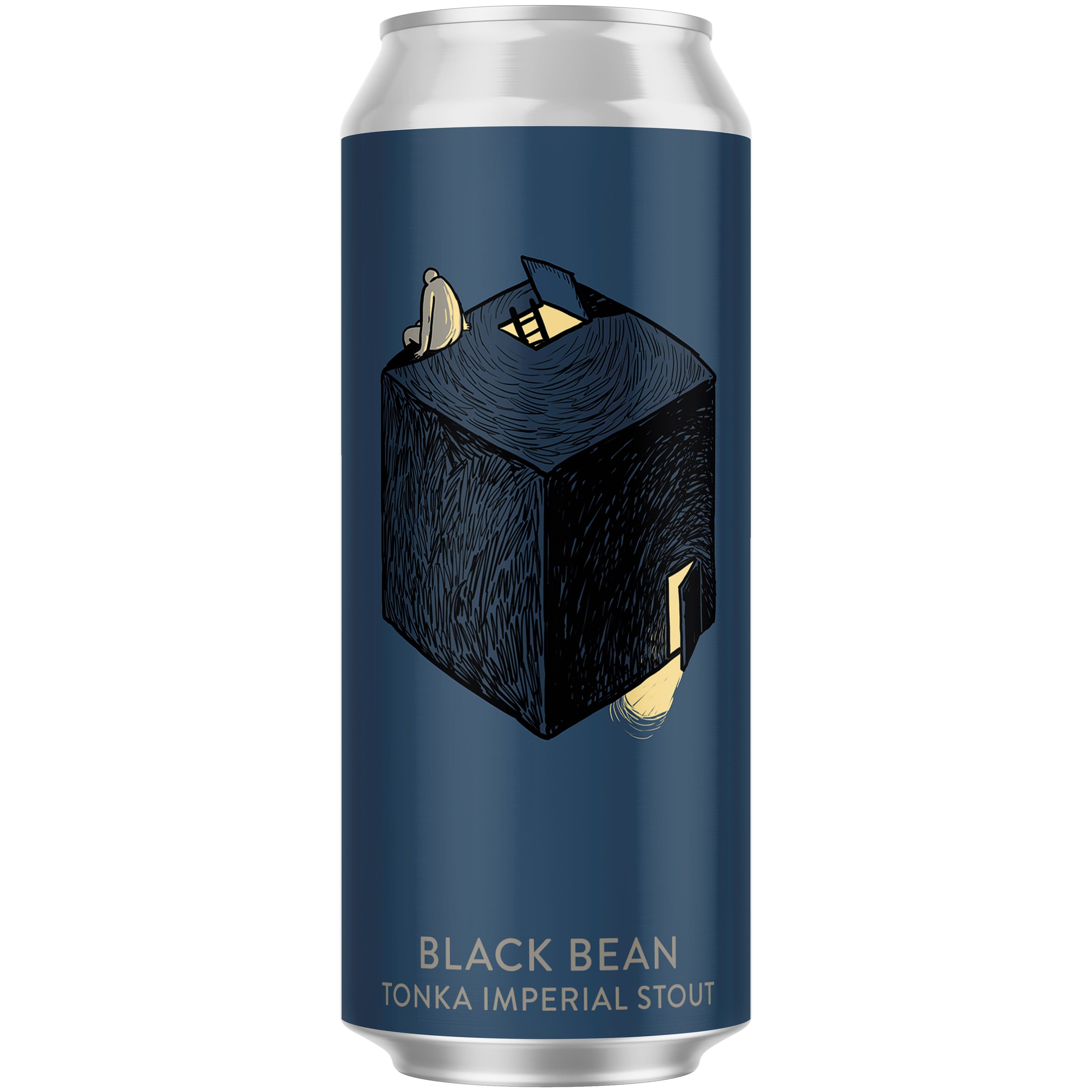 Пиво Varvar Black Bean Tonka Imperial Stout темне нефільтроване 11% 0.33 л з/б (840485)