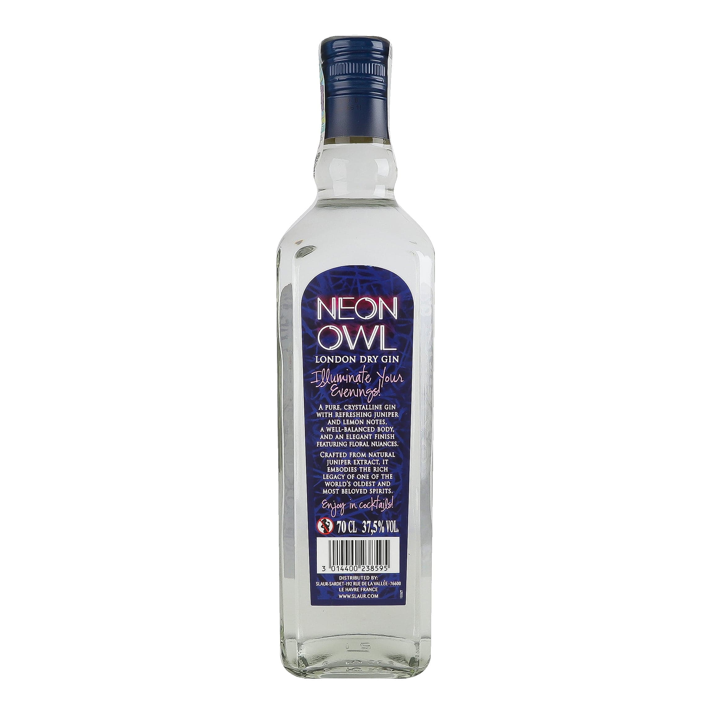 Джин Neon Owl London Dry 37.5% 0.7 л