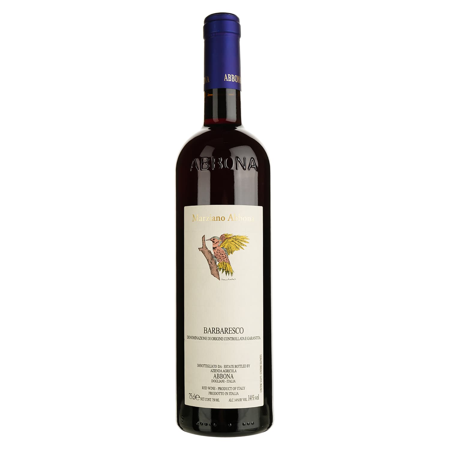 Вино Marziano Abbona Barbaresco, червоне, сухе, 14,23%, 0,75 л