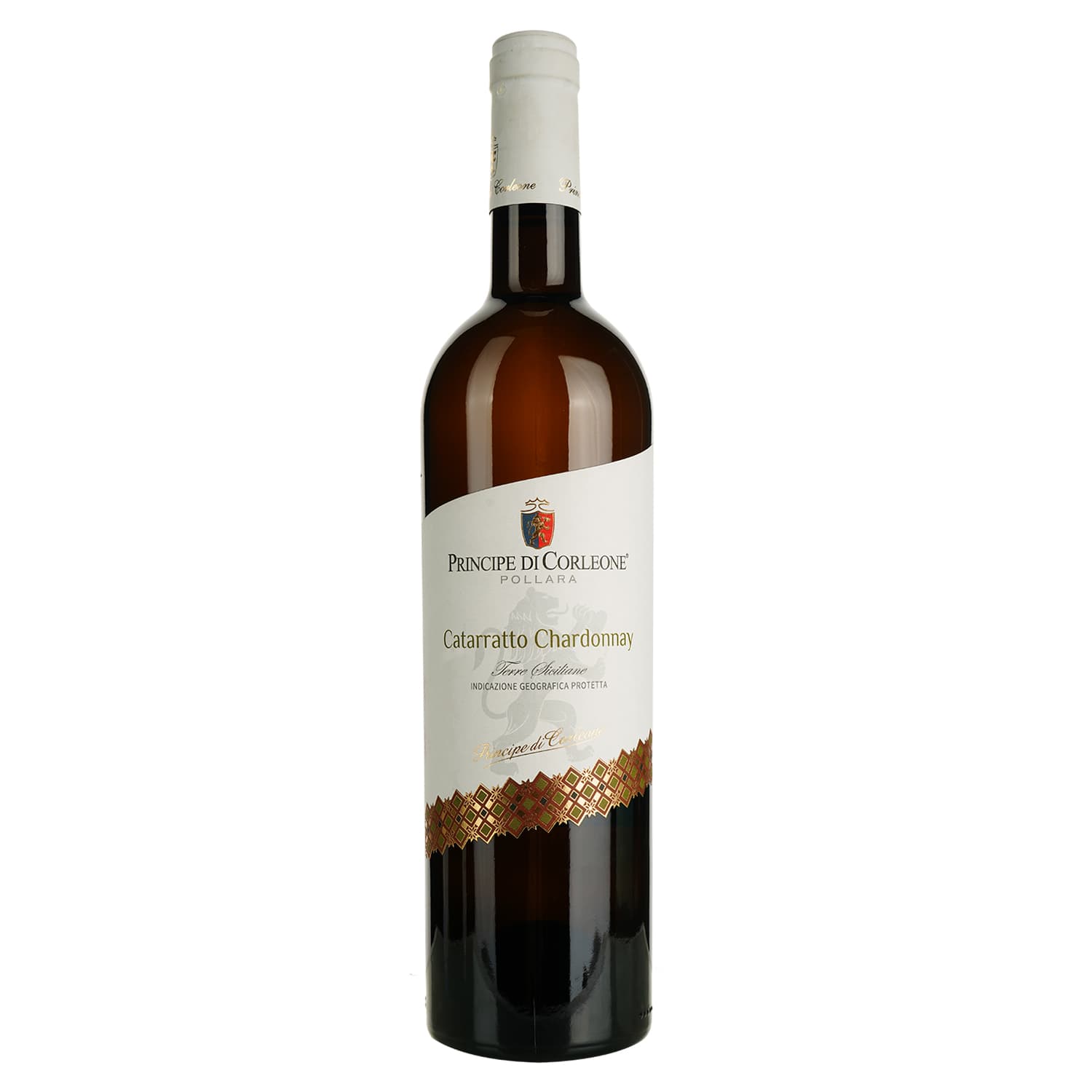 Вино Principe di Corleone Catarratto-Chardonnay Terre Siciliane IGP біле сухе 0.75 л