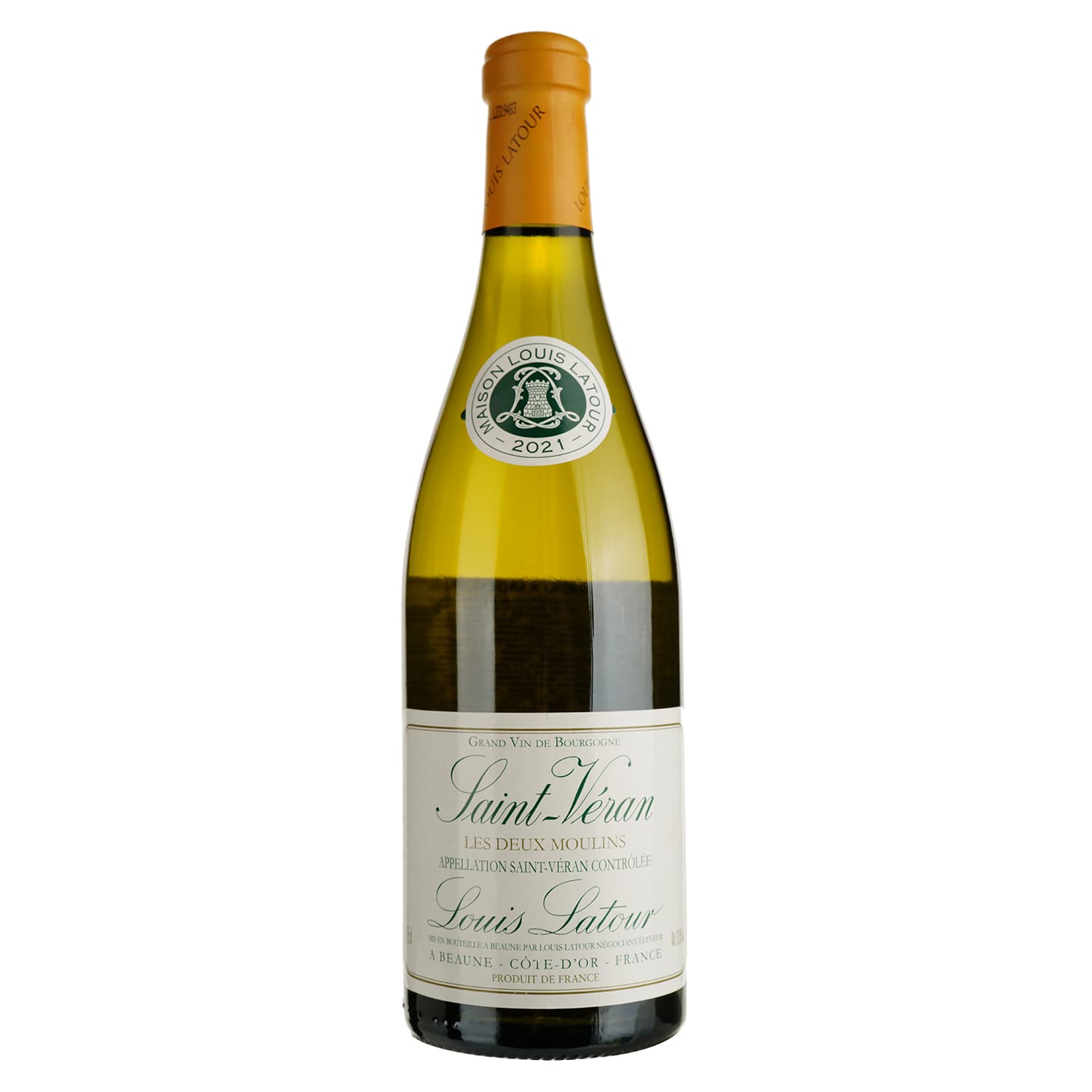 Вино Louis Latour Saint-Veran Les Deux Moulins АОС, біле, сухе, 13,5%, 0,75 л