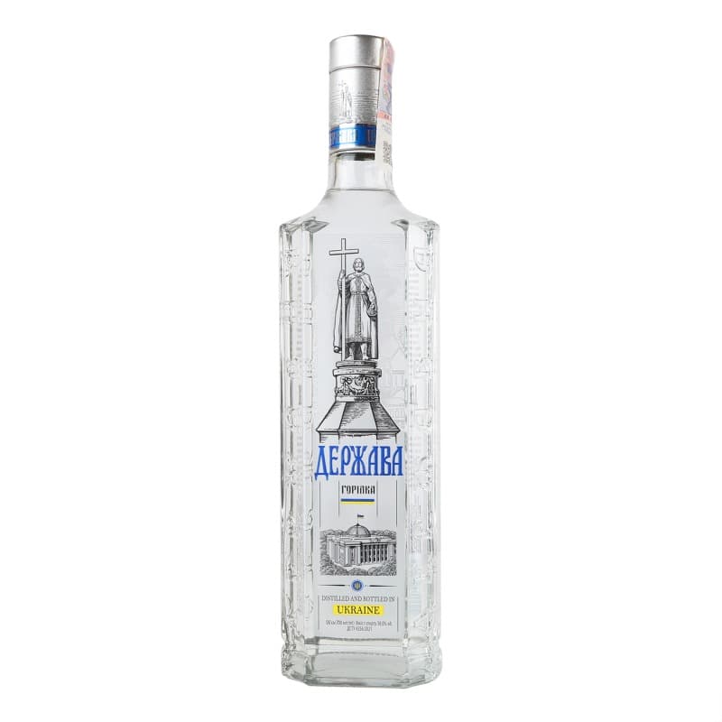 Горілка Держава 38% у коробці 0.7 л