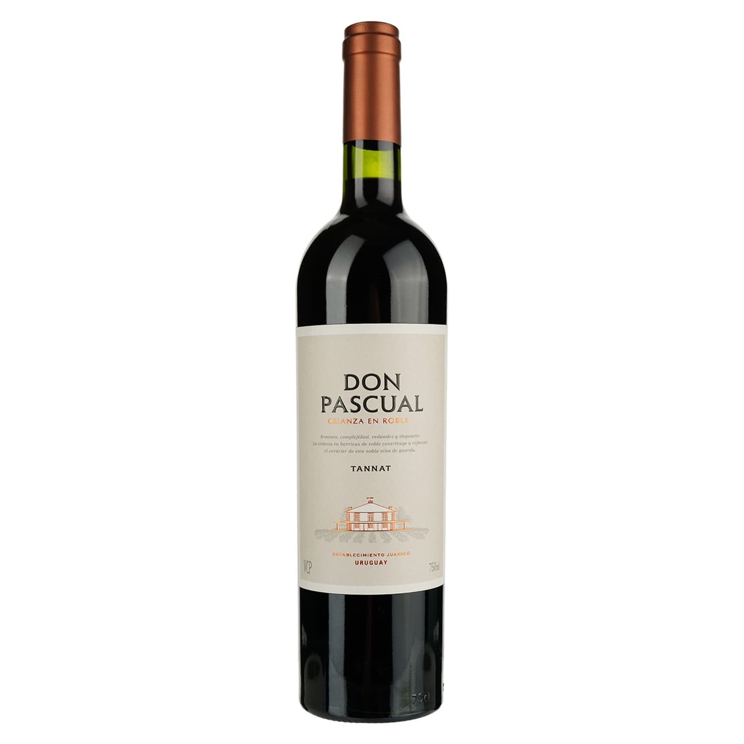 Вино Don Pascual Tannat Crianza En Roble червоне сухе, 0,75 л