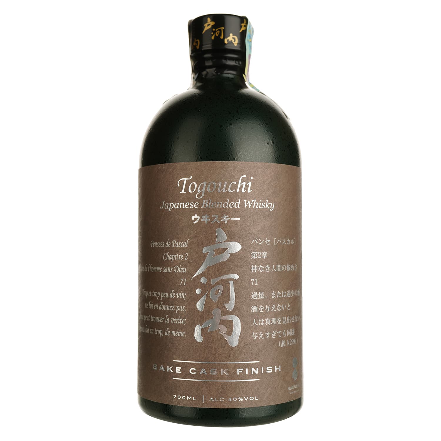 Віскі Togouchi Sake Cask Finish Blended Japanese Whisky, 40%, 0,7 л, у подарунковій упаковці
