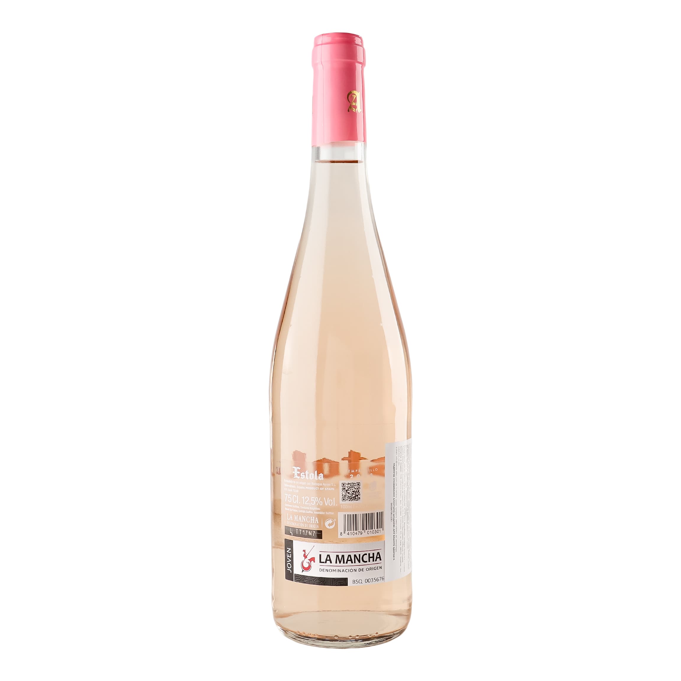 Вино Estola Rosado La Mancha DO рожеве сухе 12.5% 0.75л