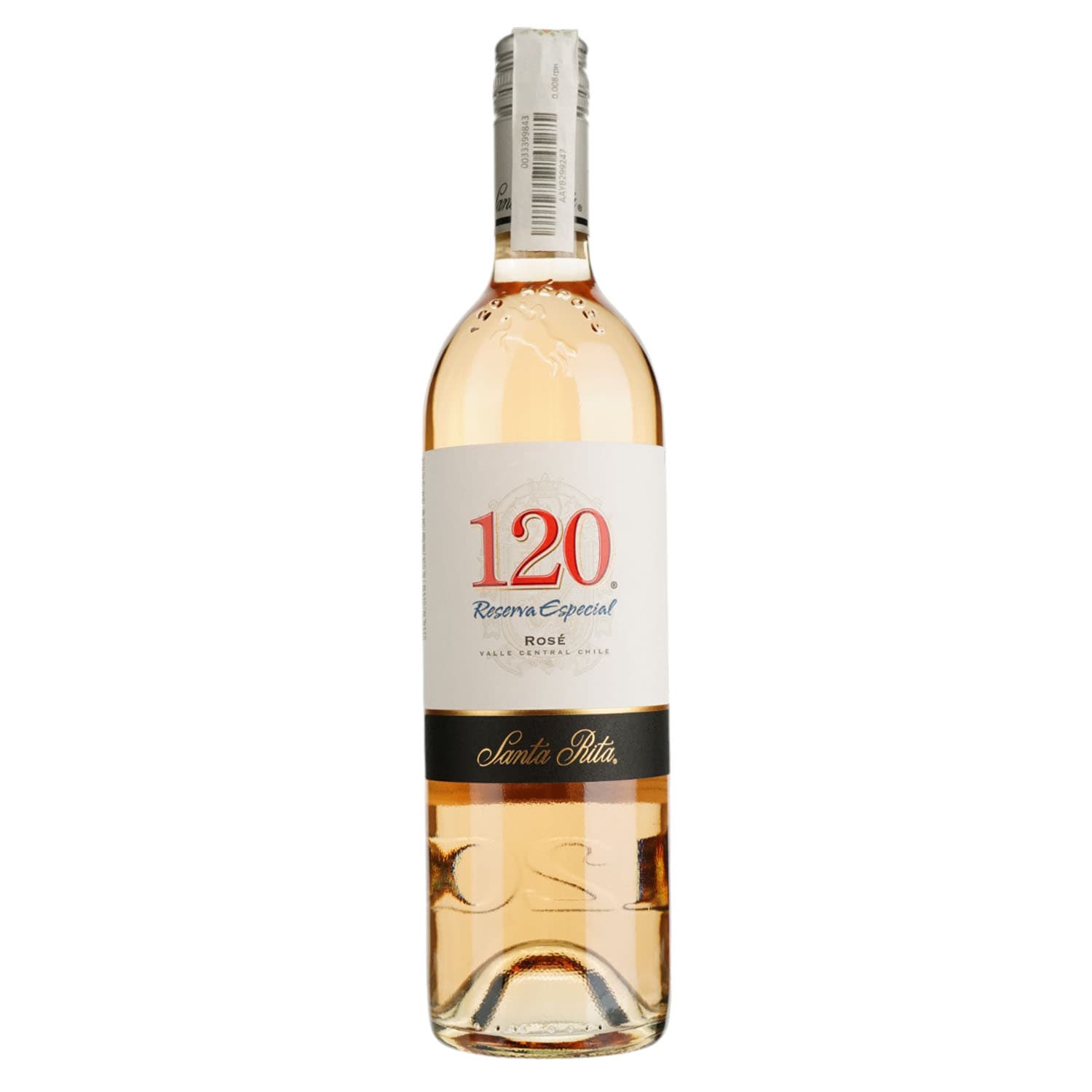 Вино Santa Rita 120 Rose Reserva Especial D.O., рожеве, сухе, 11-14,5%, 0,75 л