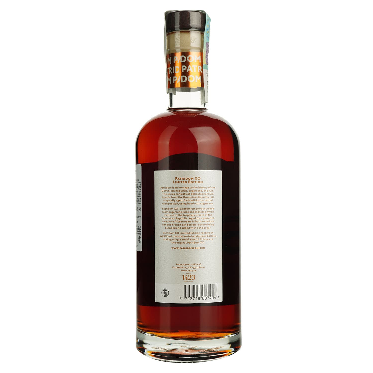 Ром Patridom XO Islay Cask Finish 44% 0.7 л