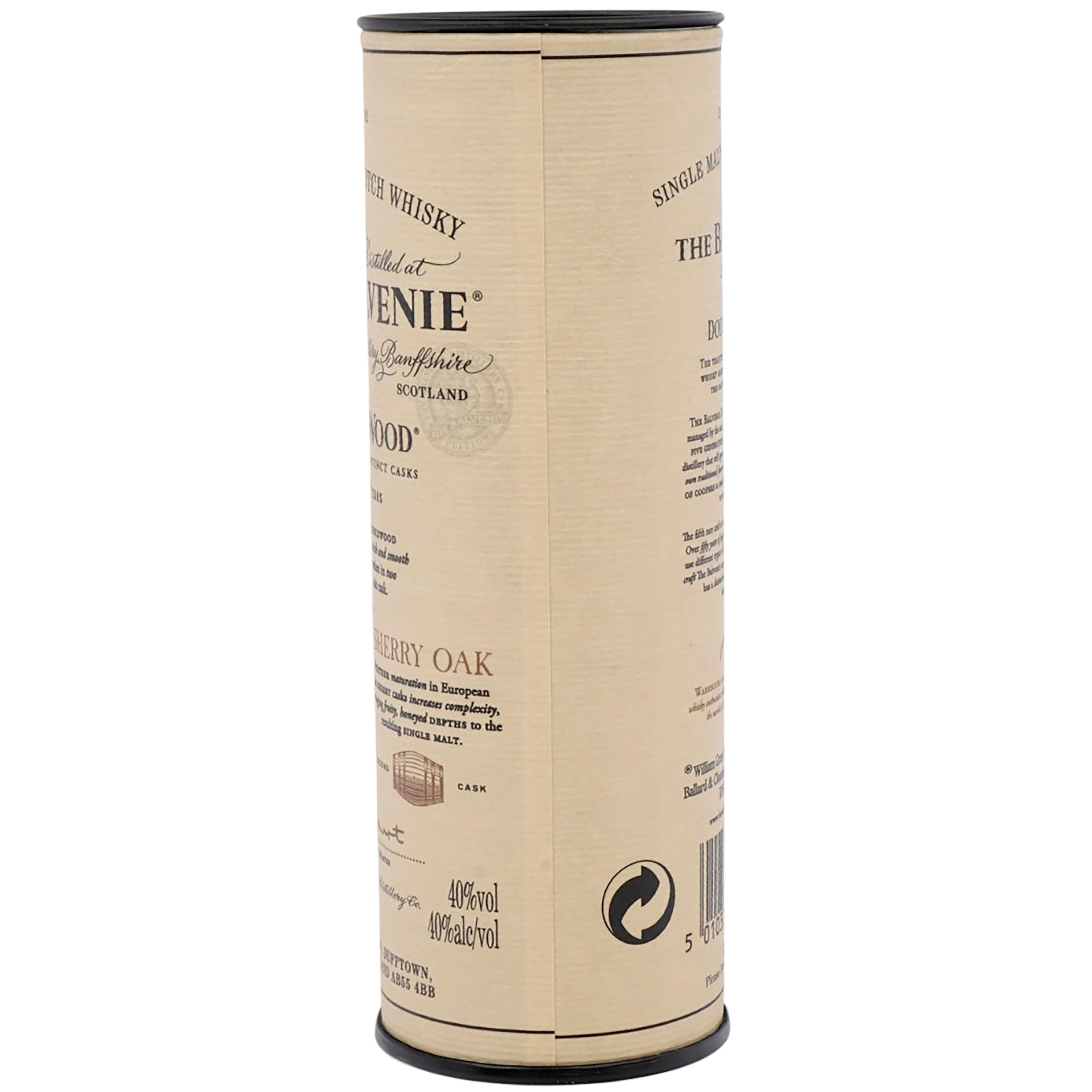 Віскі Balvenie 12 Year Old Doublewood Single Malt Scotch Whisky, 40%, 0,05 л