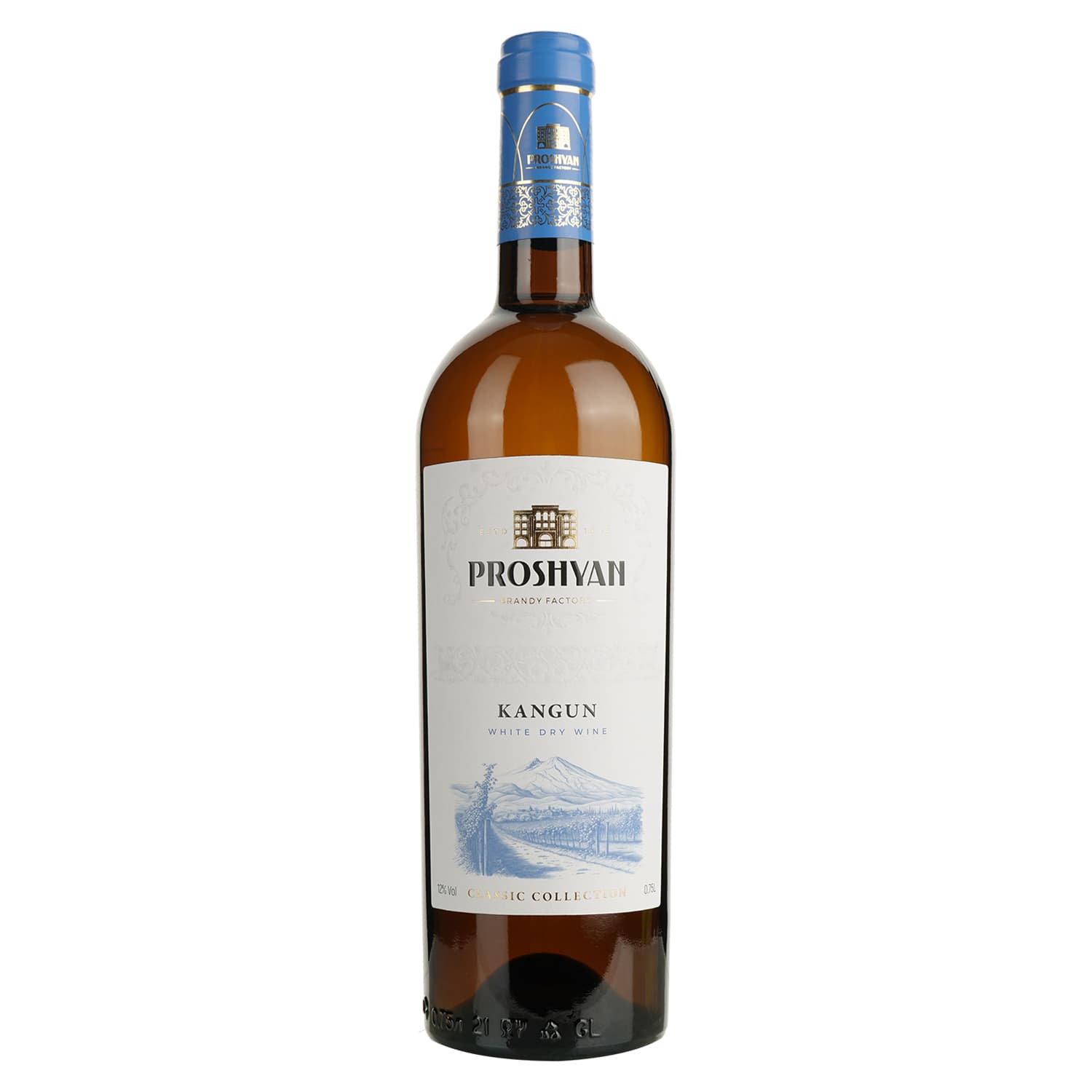 Вино Proshyan Kangun біле сухе 0.75 л