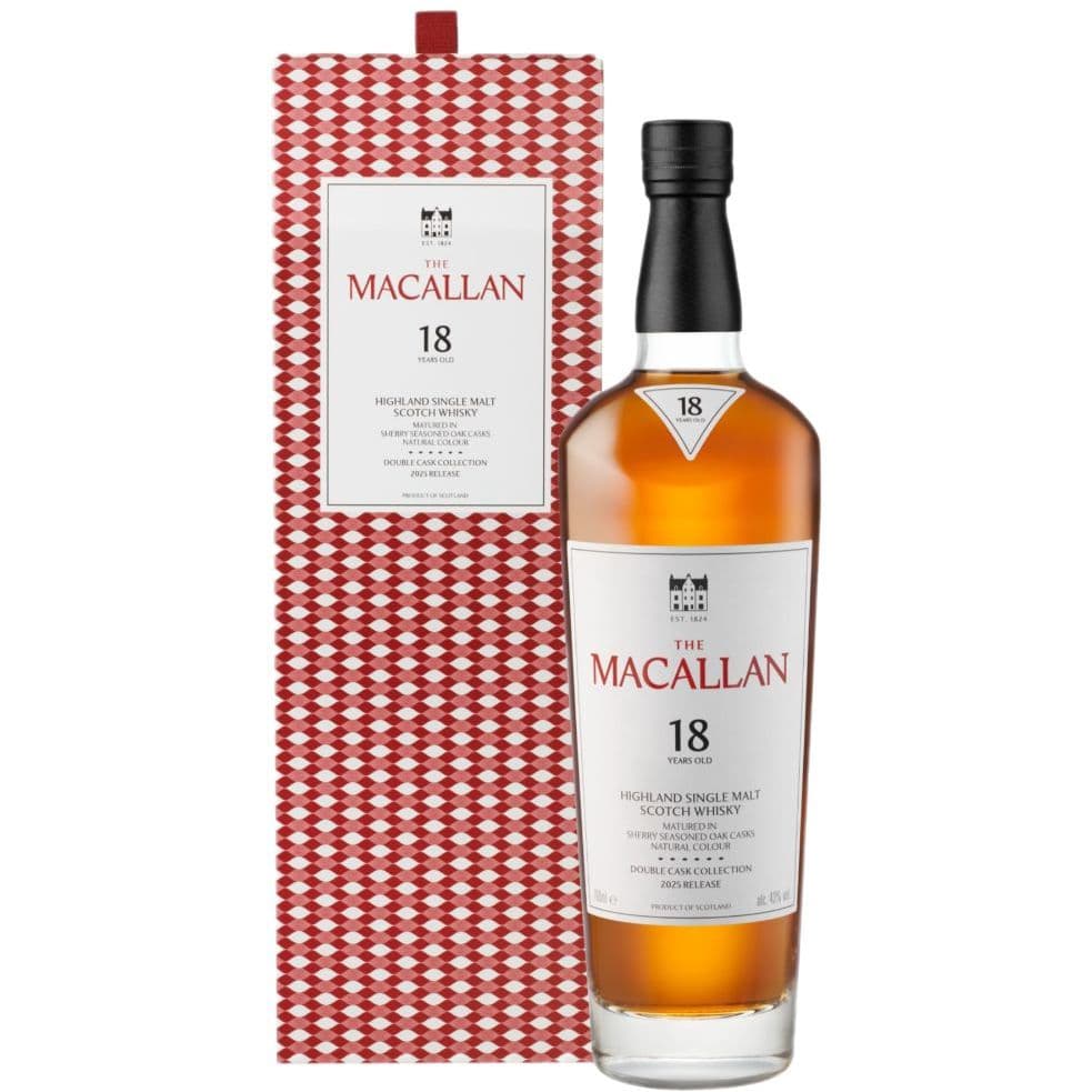 Віскі The Macallan Double Cask 18 yo Single Malt Scotch Whisky 43% 0.7 л