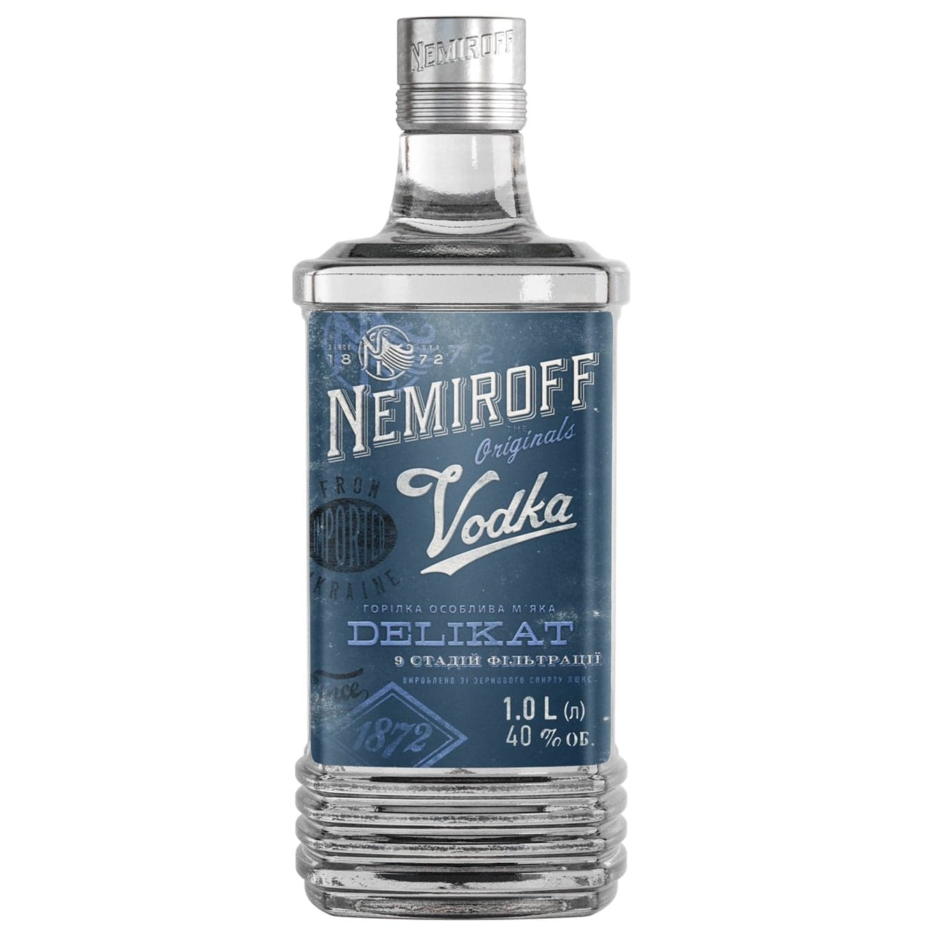 Горілка особлива Nemiroff Originals Делікат м'яка 40% 1 л