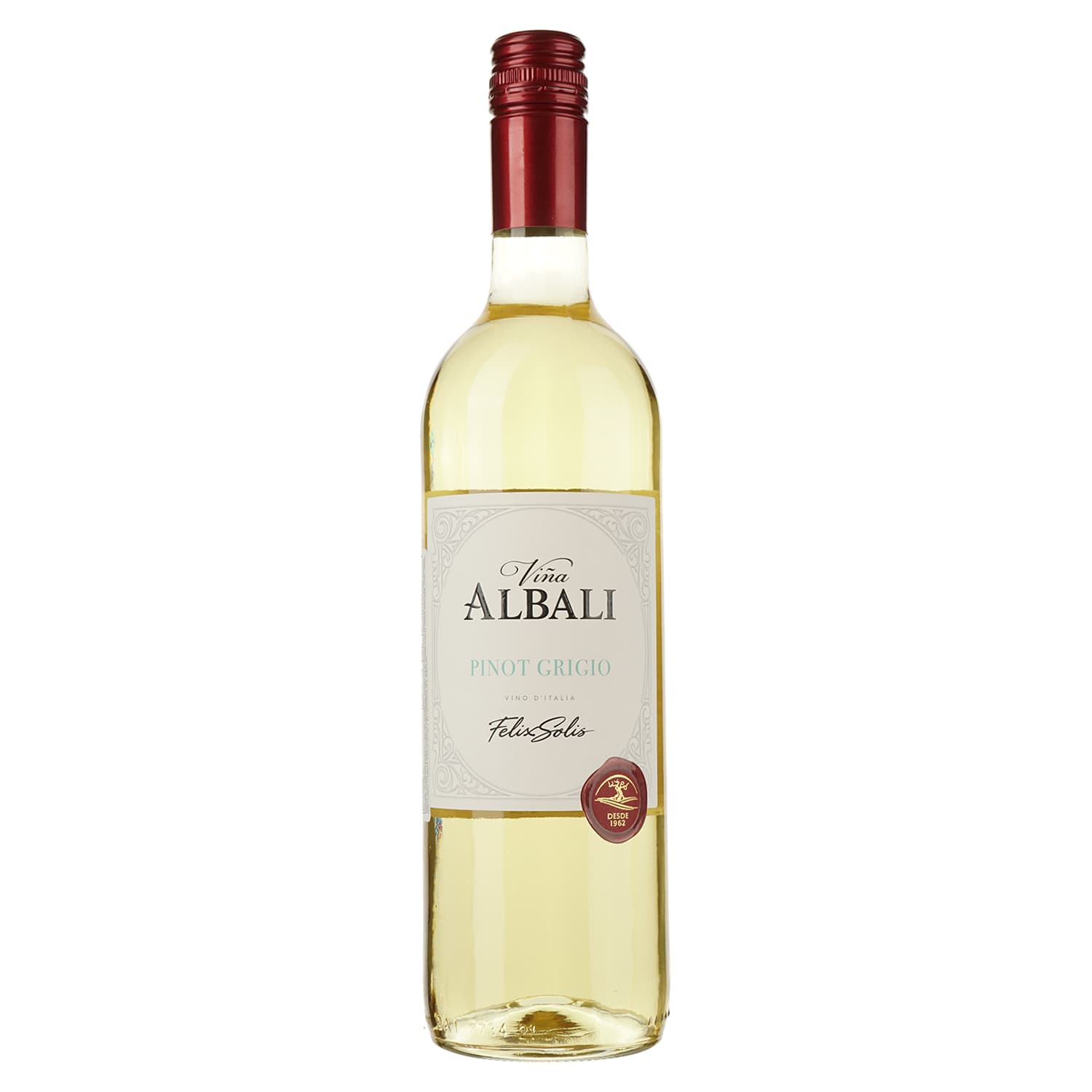 Вино Felix Solis Vina Albali Pinot Grigio, біле, сухе, 13%, 0,75 л (8000019087445)