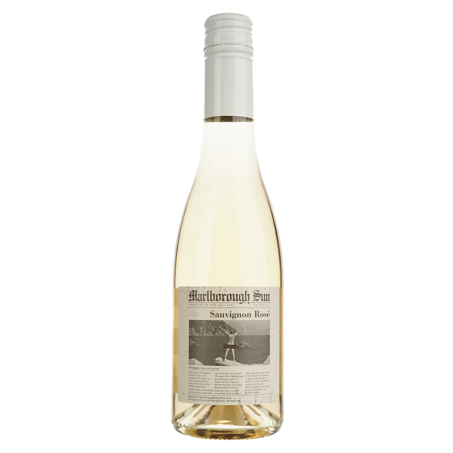 Вино Marlborough Sun Sauvignon Rose, рожеве, сухе, 12,5%, 0,375 л (92549)