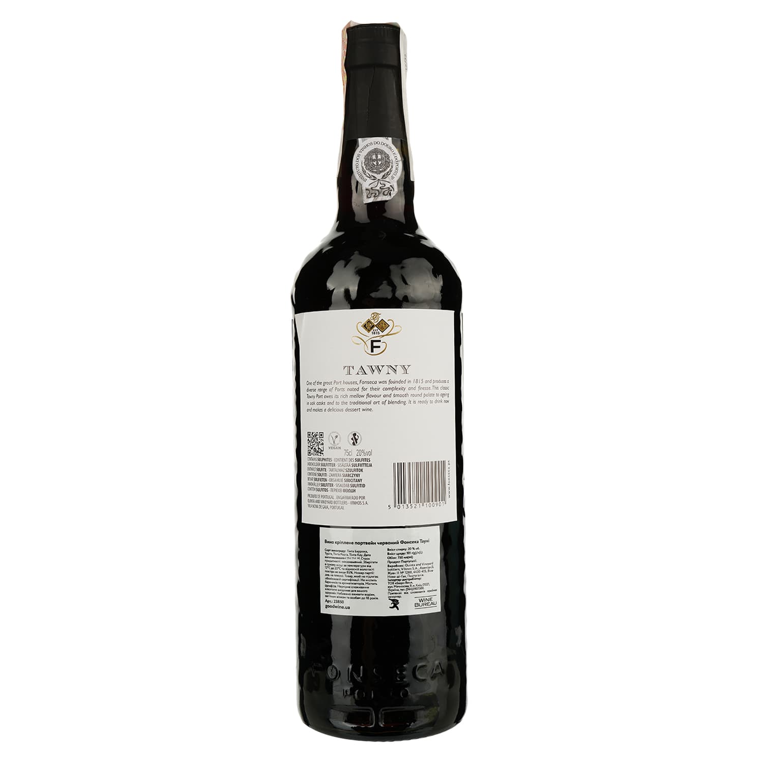 Вино Fonseca Tawny Port, червоне, кріплене, 20%, 0,75 л