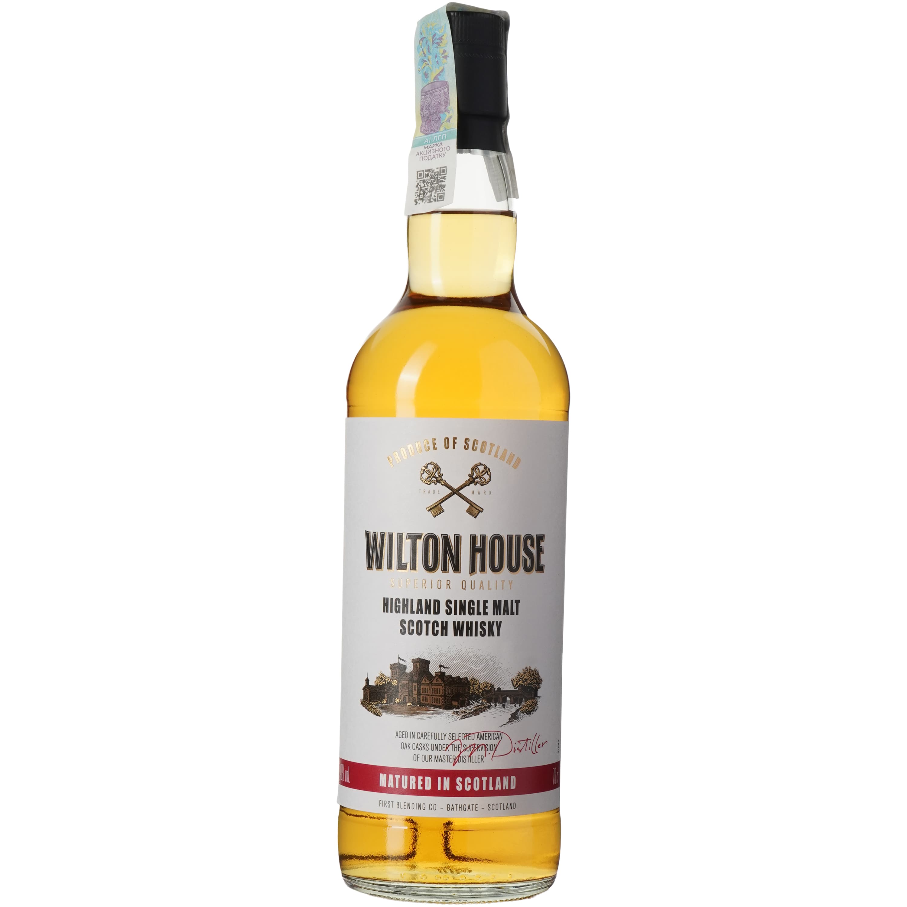 Віскі Wilton House Scotch Single Malt, 40 %, 0,7 л (905987)