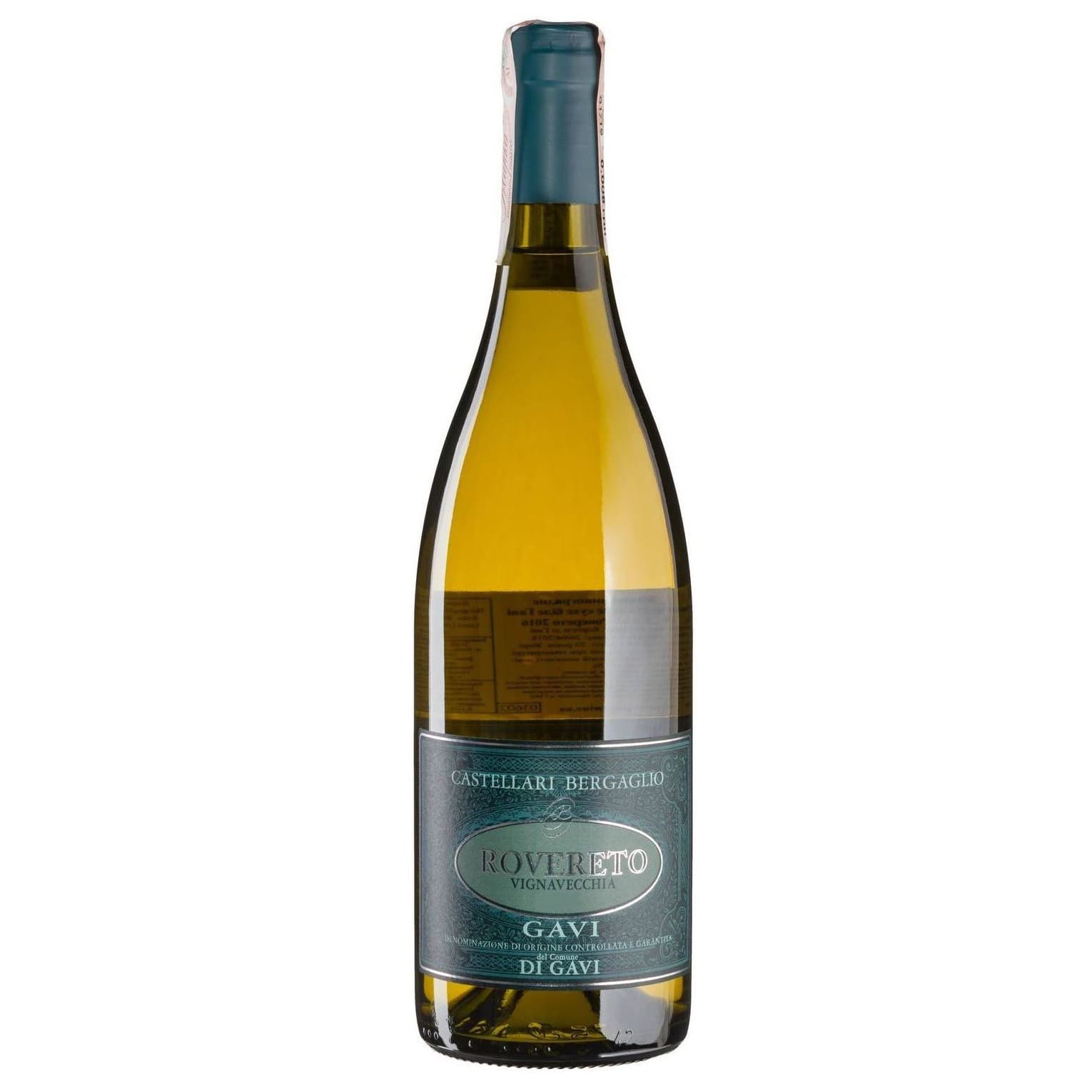 Вино Castelli Bergaglio Gavi di Gavi Rovereto, біле, сухе, 0,75 л