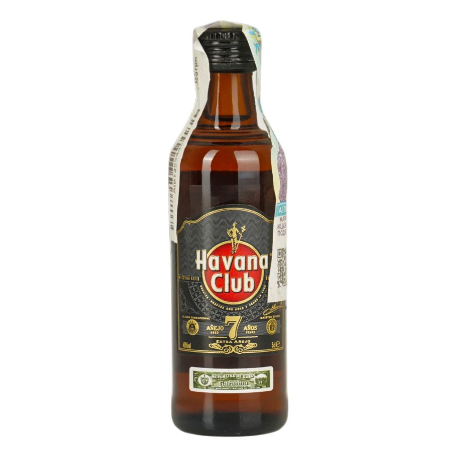 Ром Havana Club Anejo 7 Anos 7 років витримки 40% 0.05 л