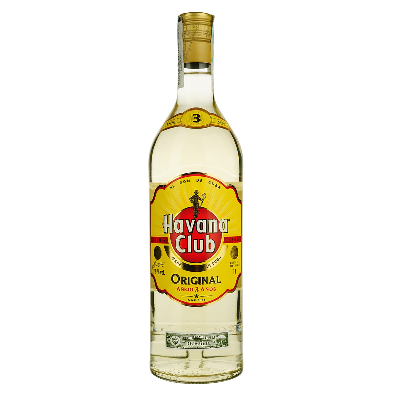 Ром Havana Club Anejo Original 3 роки 37.5% 1 л
